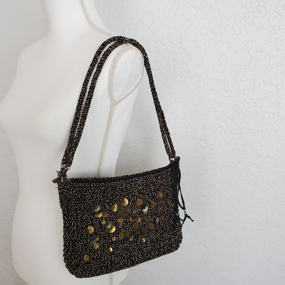 The Sak Crochet Embellished Shoulder Bag - Picture 4 of 9